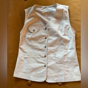 Embroidered vest